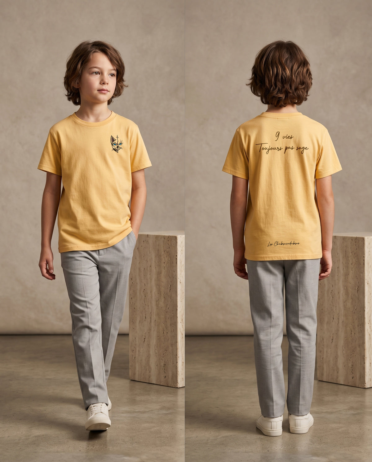 T-shirt enfant classique – coton 180 g