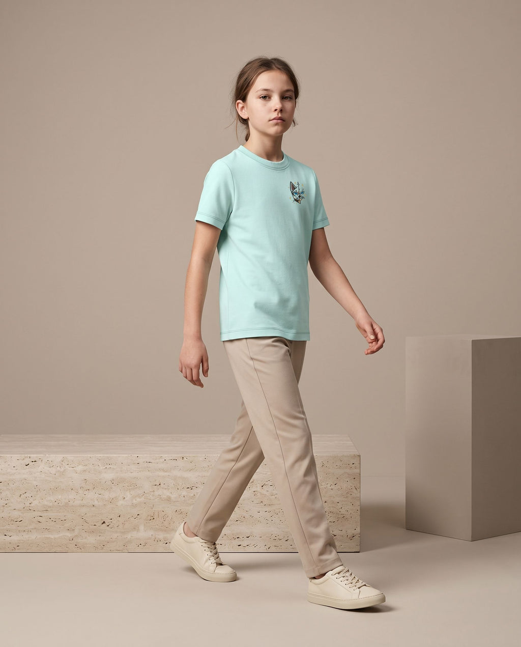 T-shirt enfant coupe droite – coton biologique 145 g