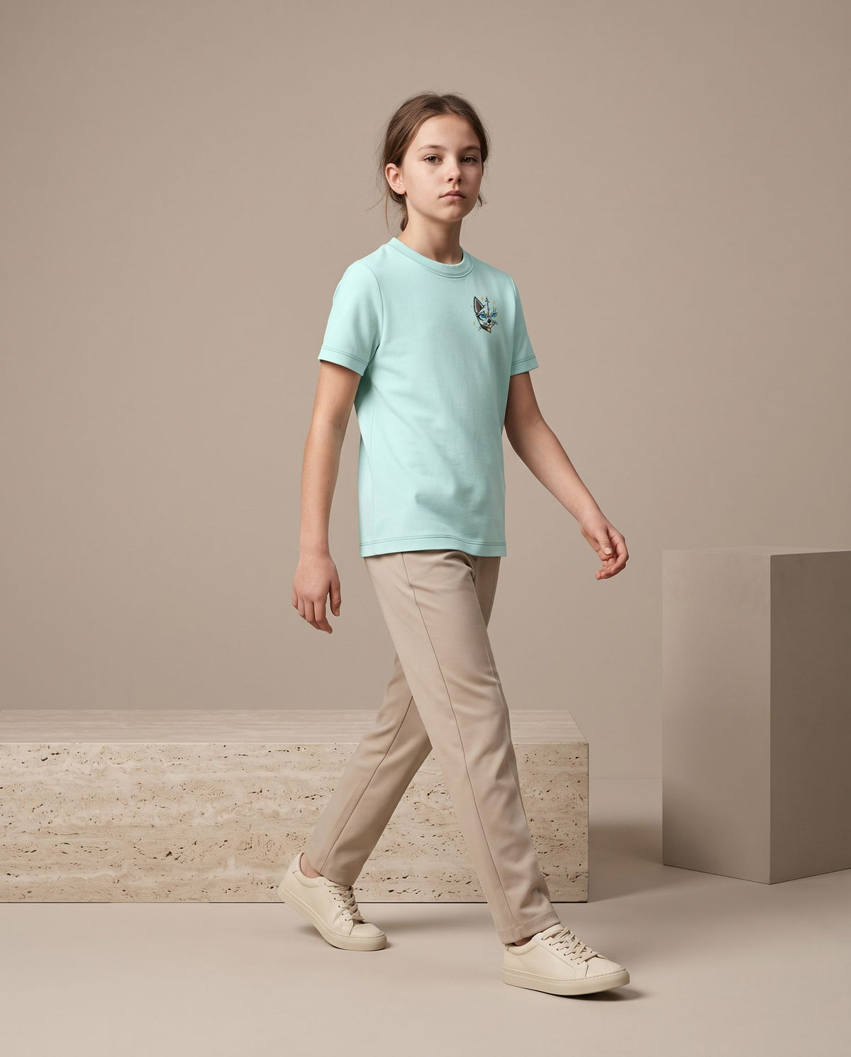 T-shirt enfant coupe droite – coton biologique 145 g
