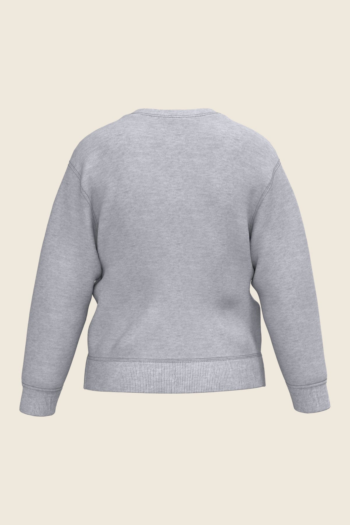 Sweat enfant col rond coupe droite – molleton 280 g