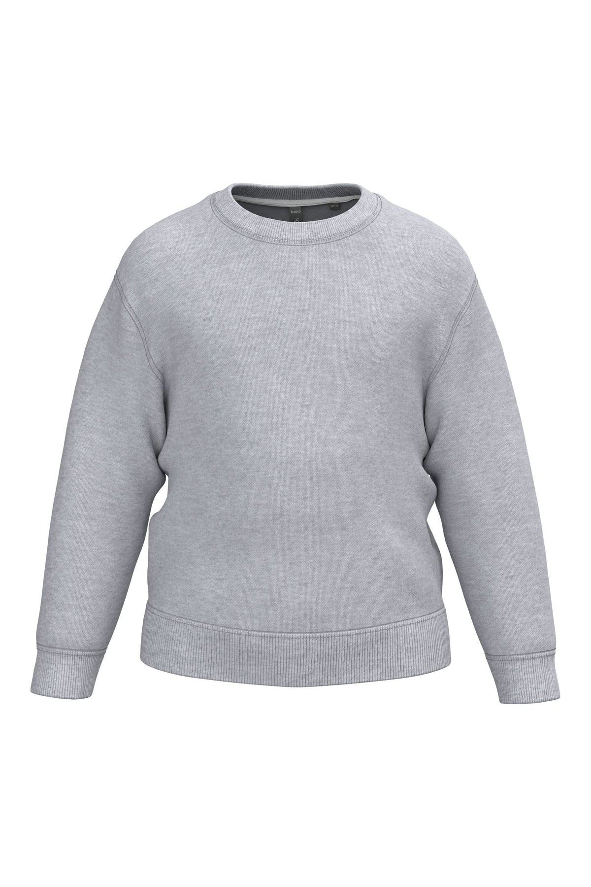 Sweat enfant col rond coupe droite – molleton 280 g