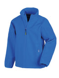 Veste softshell enfant zippée coupe-vent – tissu technique 280 g