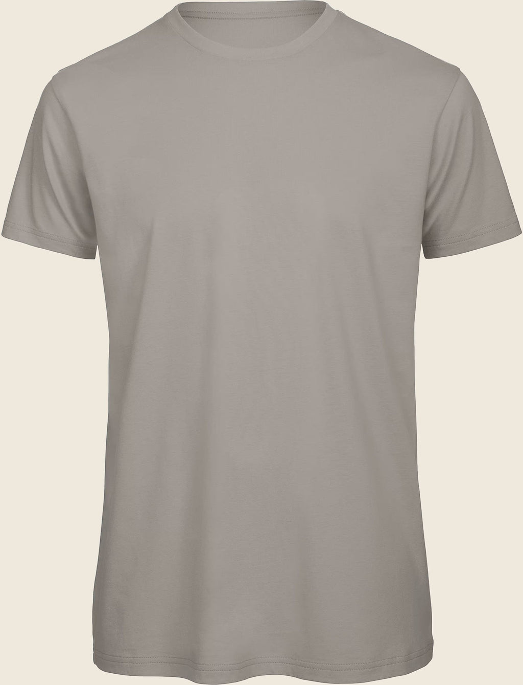 T-shirt homme col rond coton bio léger 140 g