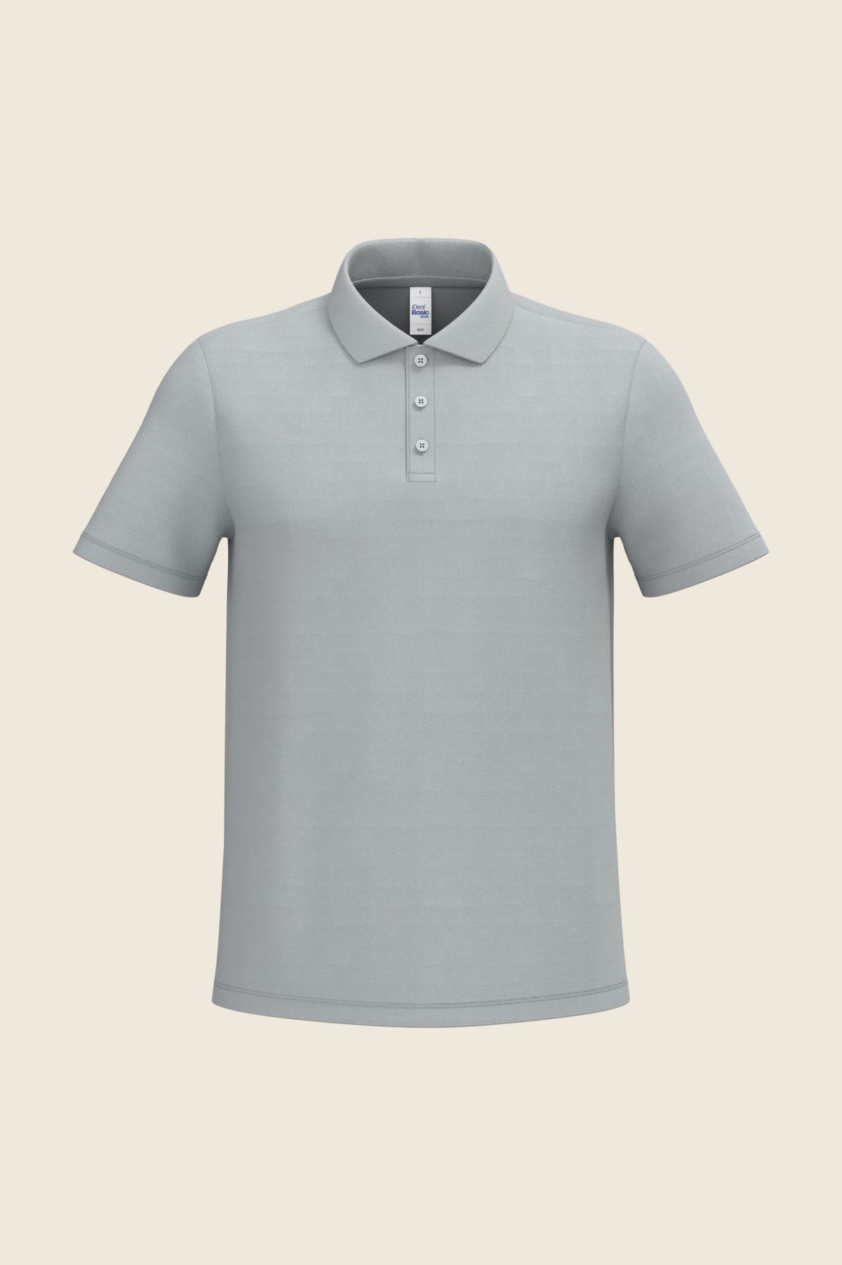 Polo homme en maille piqué de coton – 180 g
