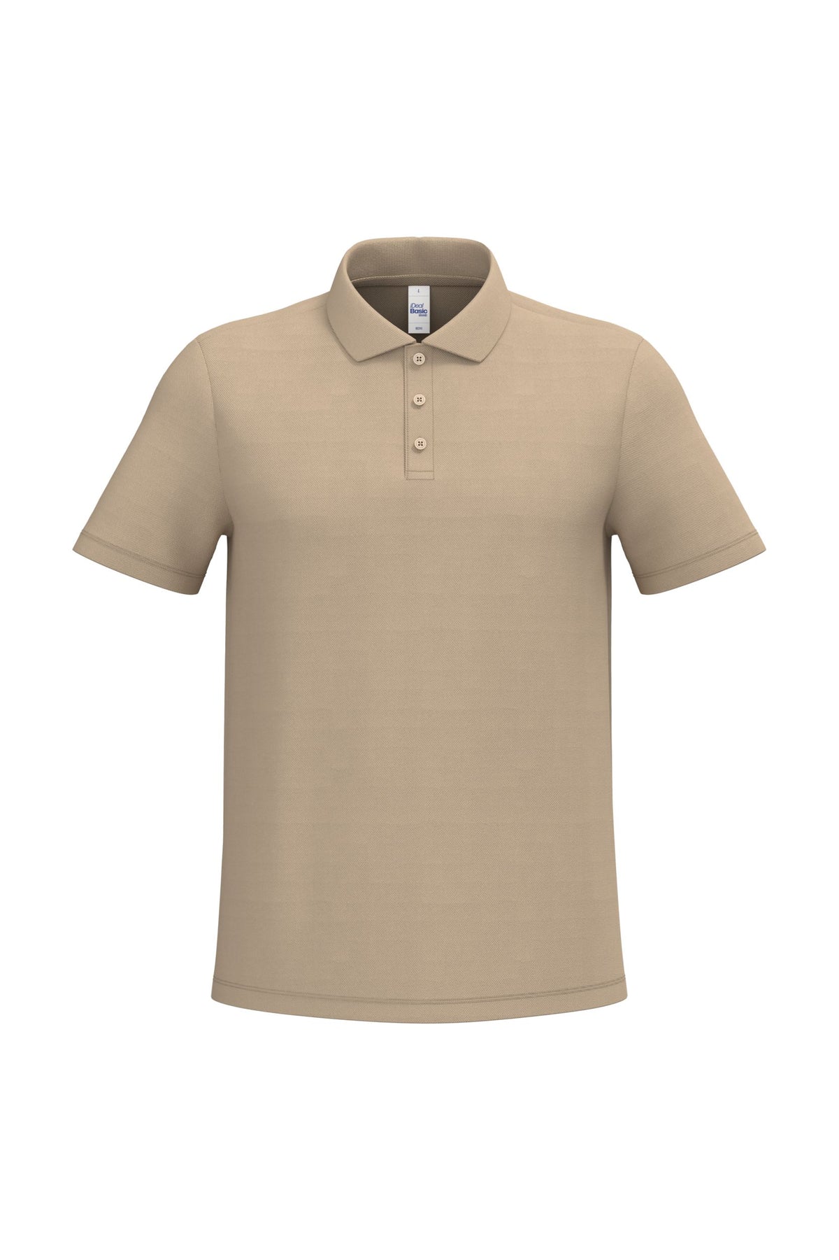 Polo homme en maille piqué de coton – 180 g