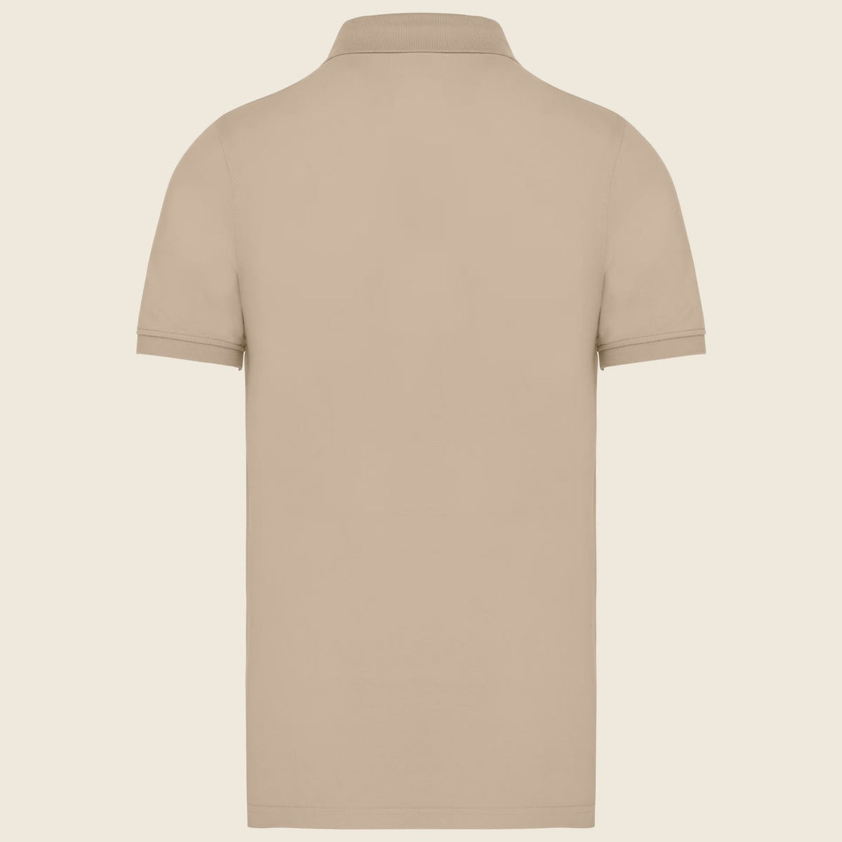 Polo homme 2 boutons piqué de coton bio 180 g