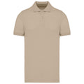 Polo homme 2 boutons piqué de coton bio 180 g