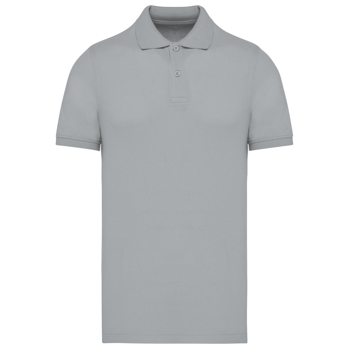 Polo homme 2 boutons piqué de coton bio 180 g