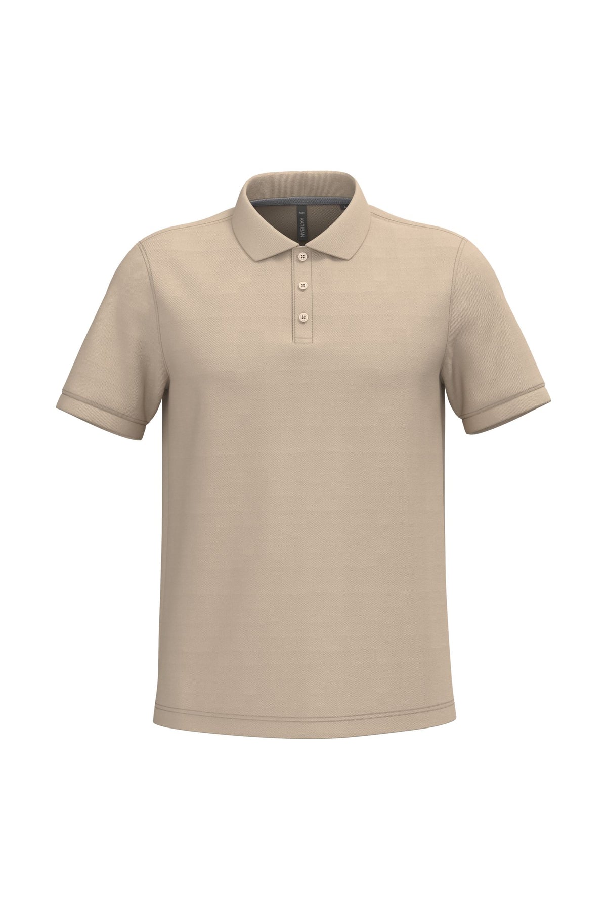 Polo homme 3 boutons – piqué de coton robuste 220 g