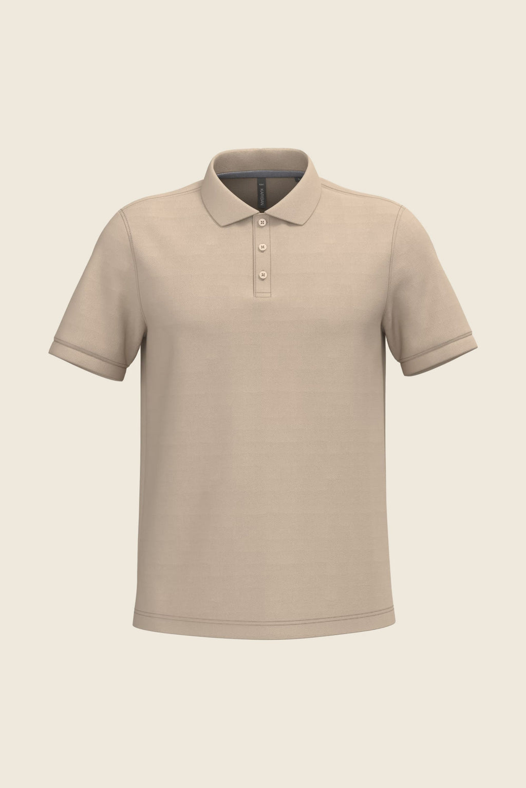 Polo homme 3 boutons – piqué de coton robuste 220 g