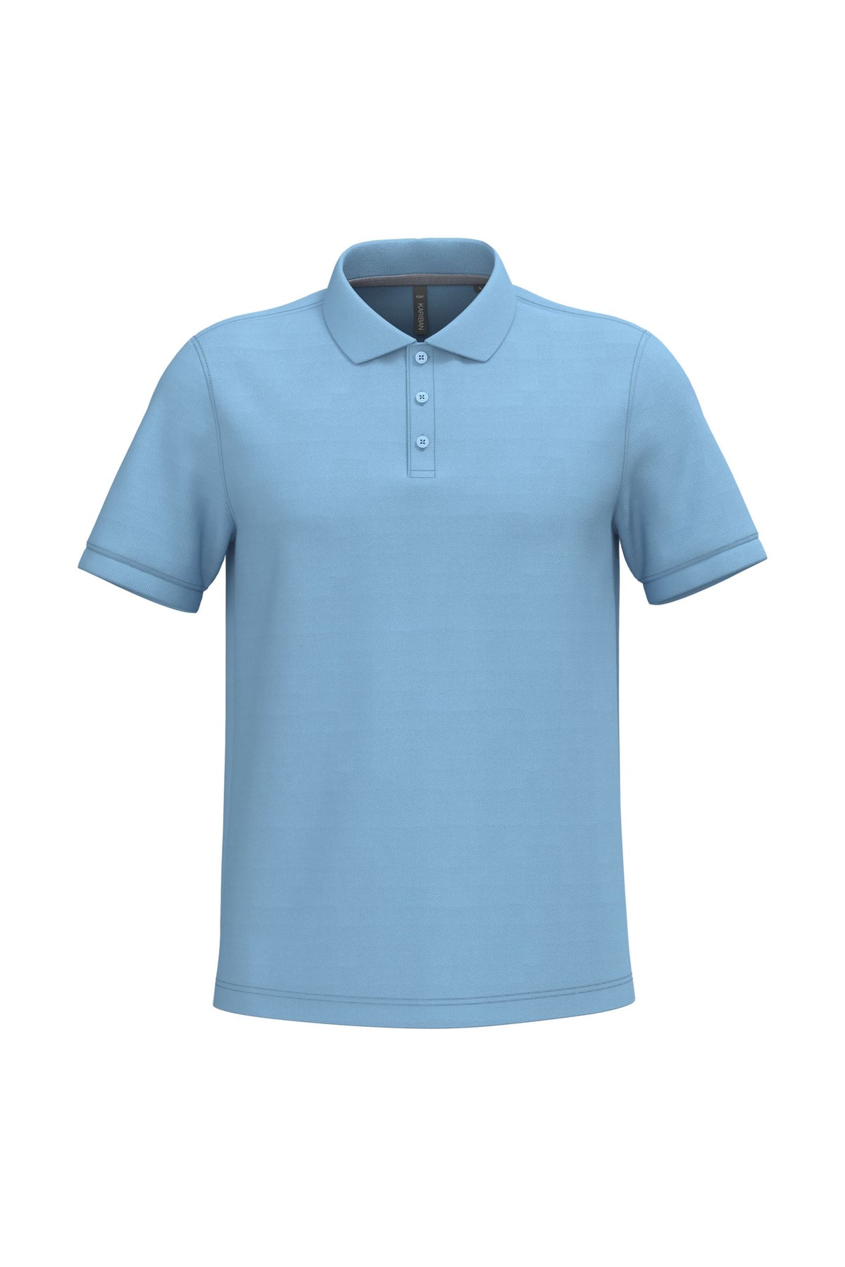 Polo homme 3 boutons – piqué de coton robuste 220 g