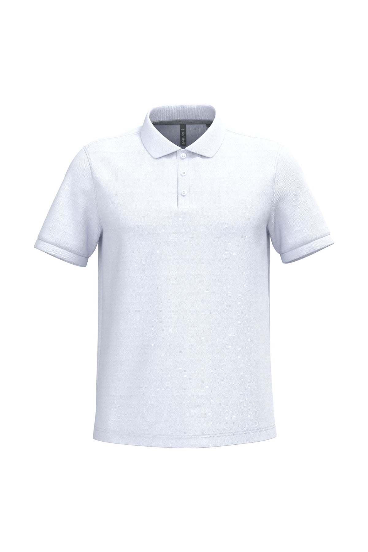 Polo homme 3 boutons – piqué de coton robuste 220 g