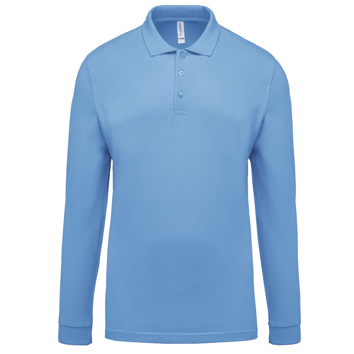 Polo homme coupe droite 3 boutons – piqué de coton 180 g