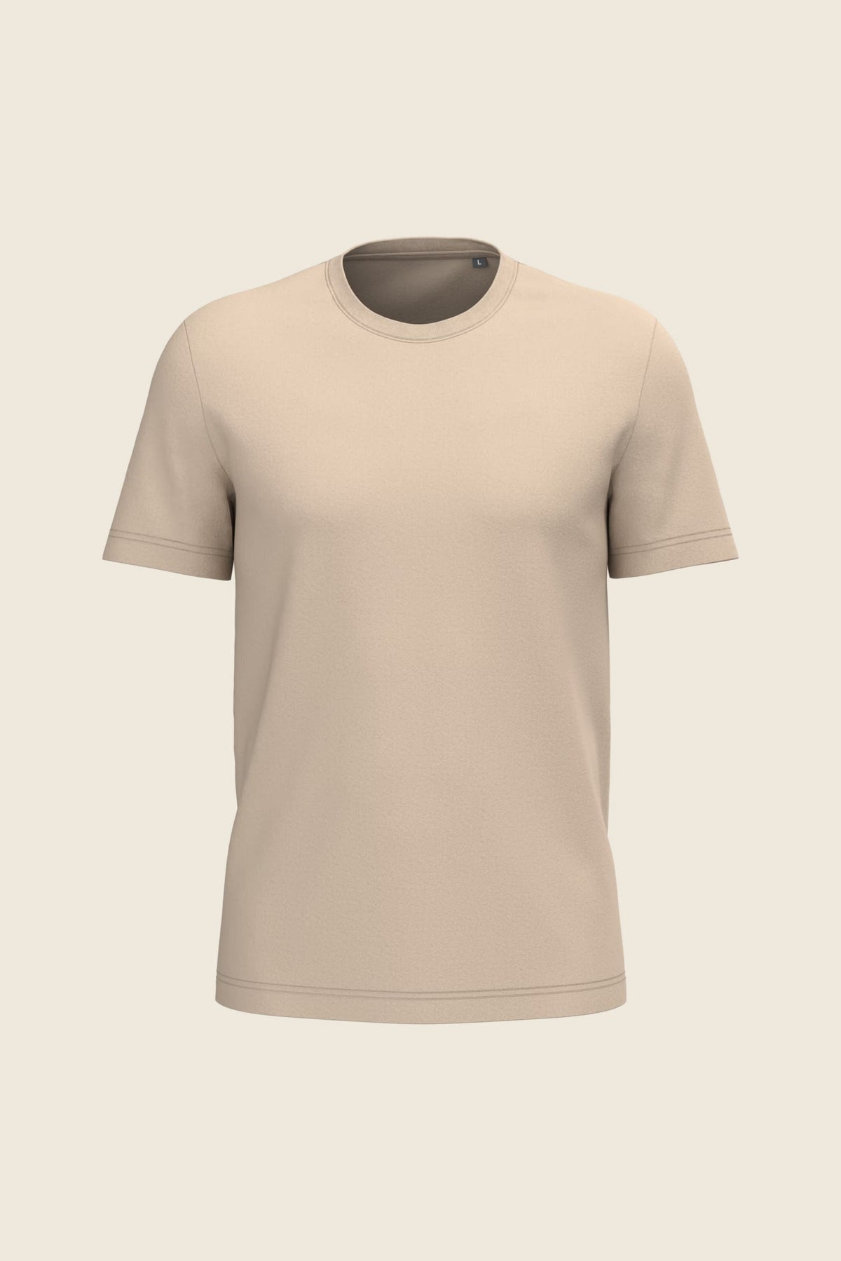 T-shirt homme coupe droite – coton biologique 185 g