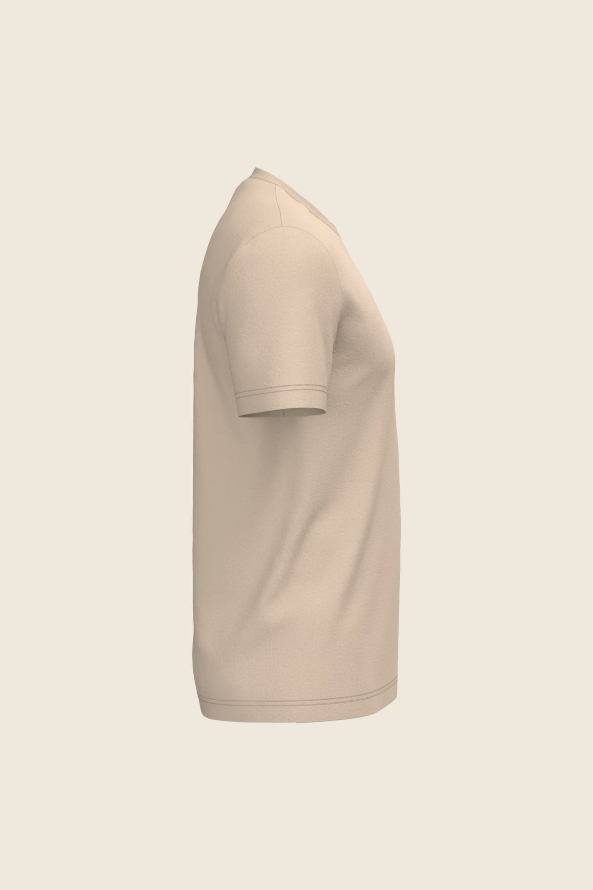 T-shirt homme coupe droite – coton biologique 185 g