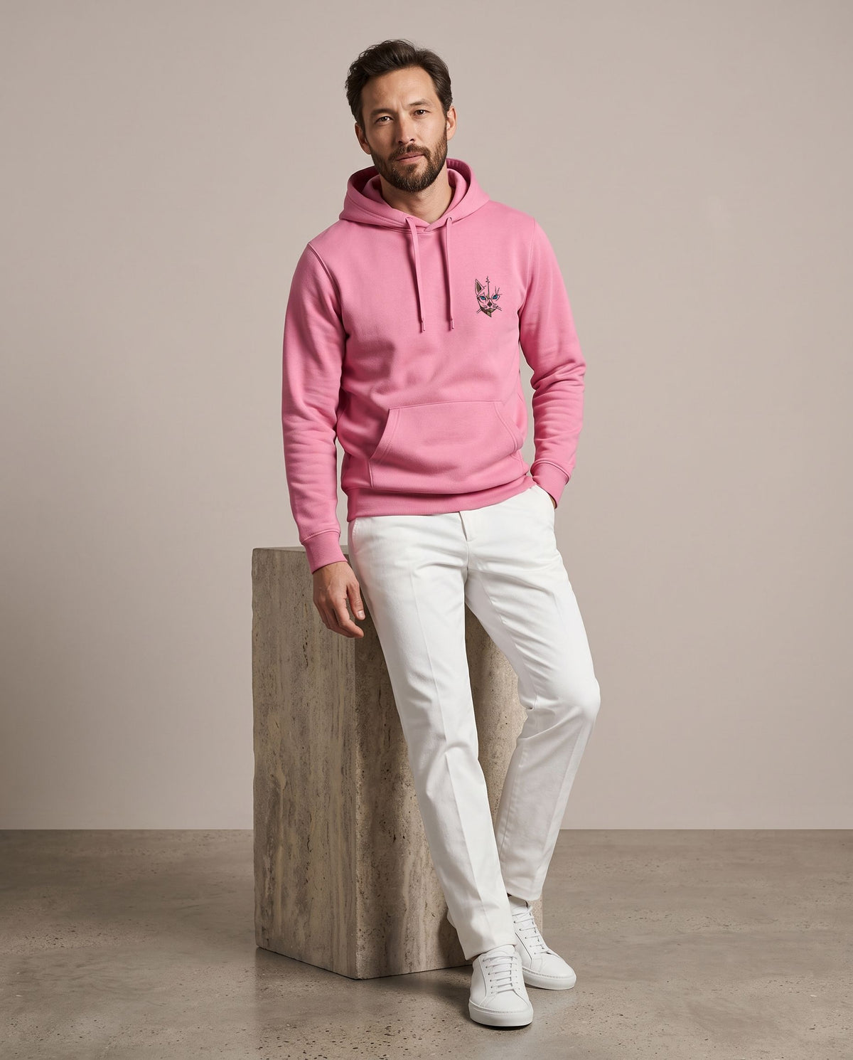 Sweat à capuche homme – molleton coton 280 g