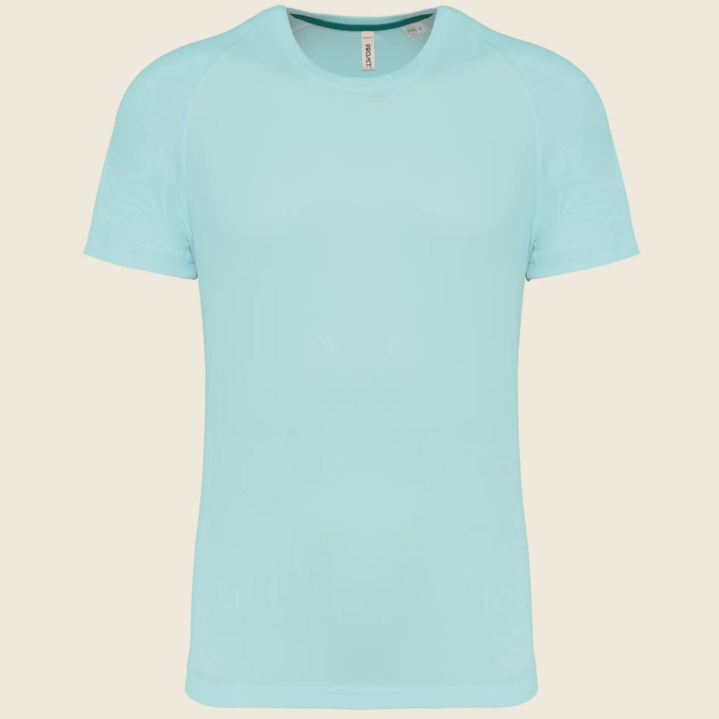T-shirt de sport homme col rond coupe droite 130 g