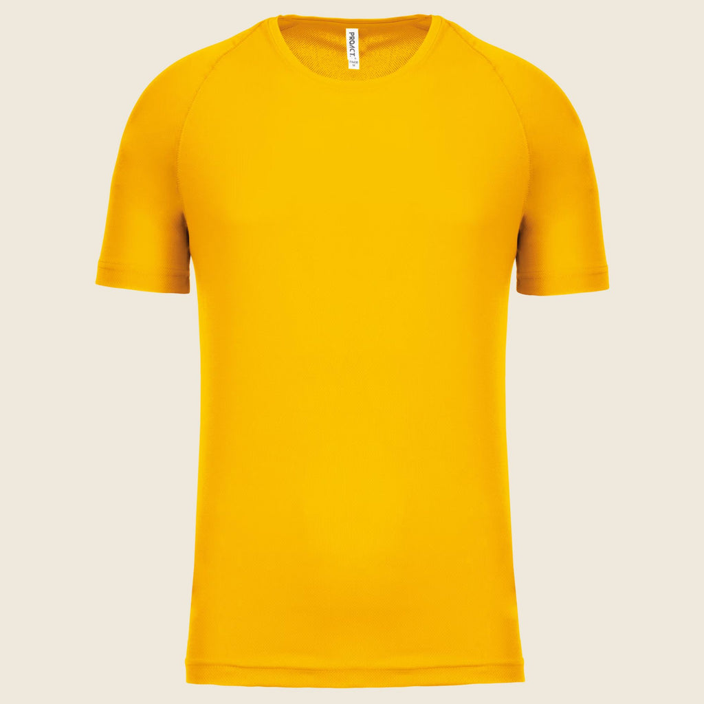 T-shirt de sport homme col rond – tissu respirant 140 g