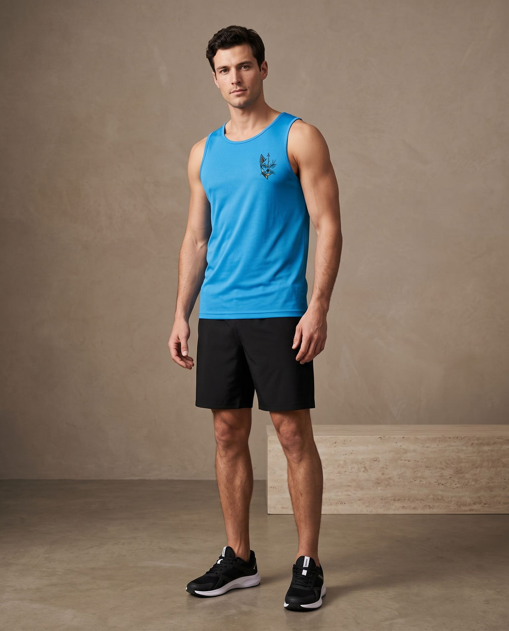 Débardeur de sport homme – tissu respirant 140 g