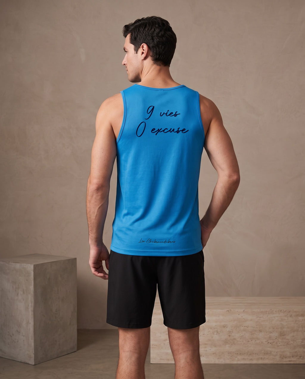 Débardeur de sport homme – tissu respirant 140 g