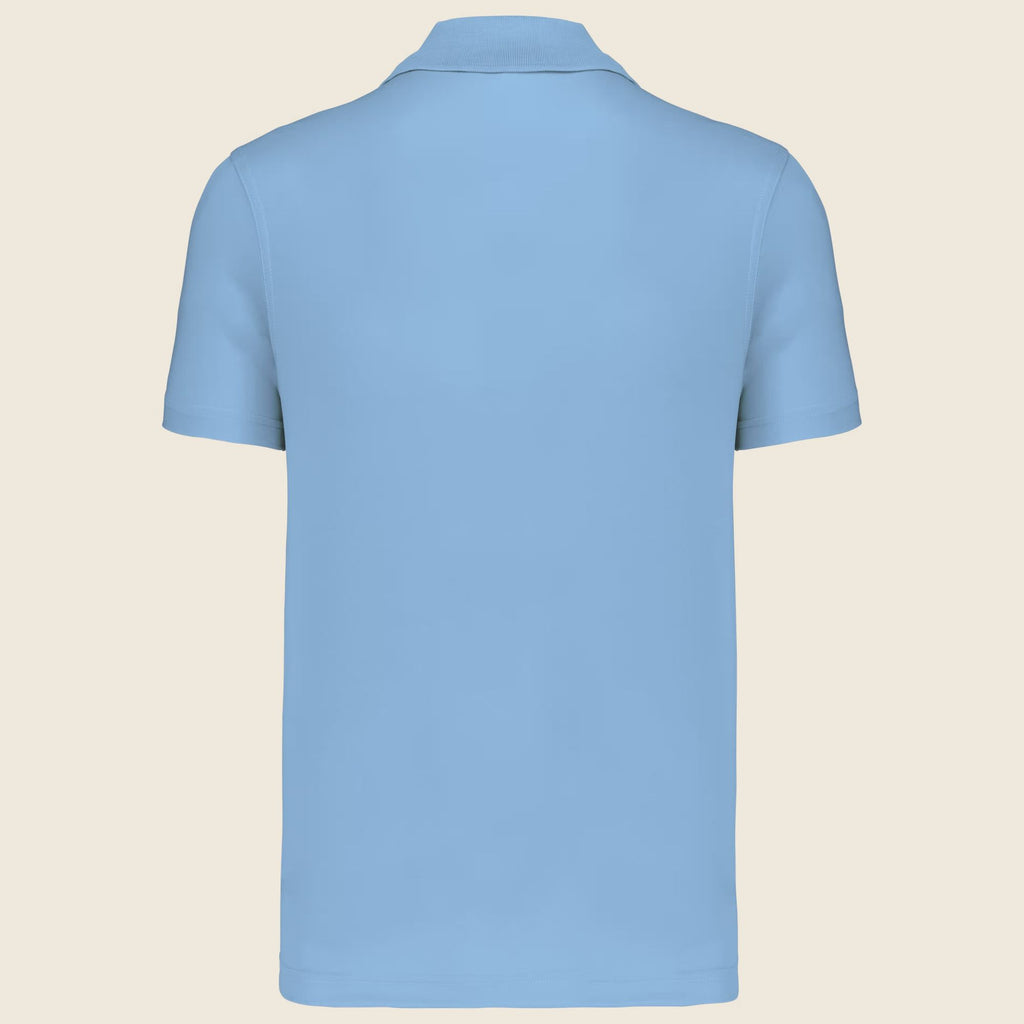 Polo de sport homme 3 boutons – tissu technique 155 g