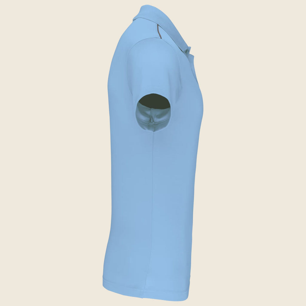 Polo de sport homme 3 boutons – tissu technique 155 g