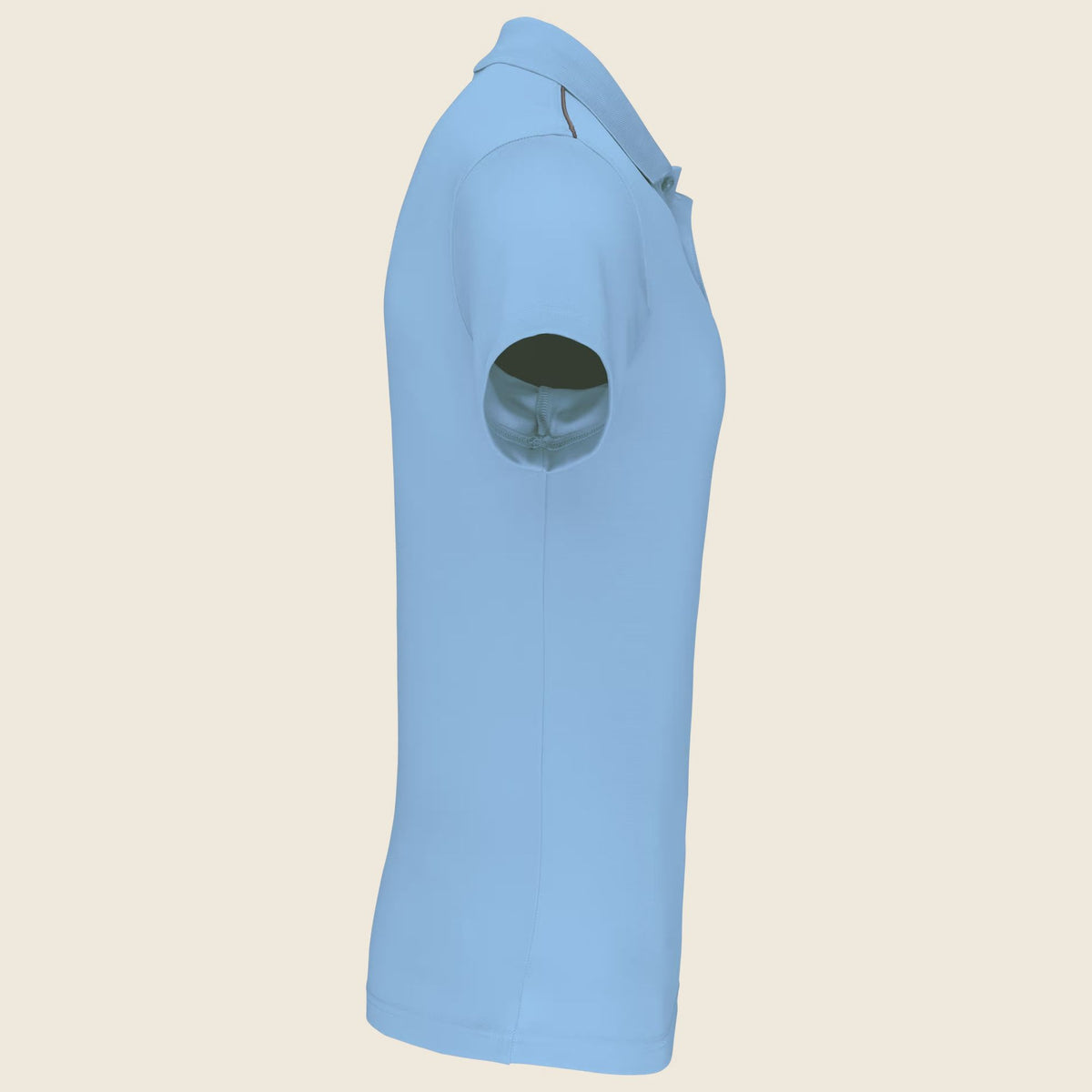 Polo de sport homme 3 boutons – tissu technique 155 g