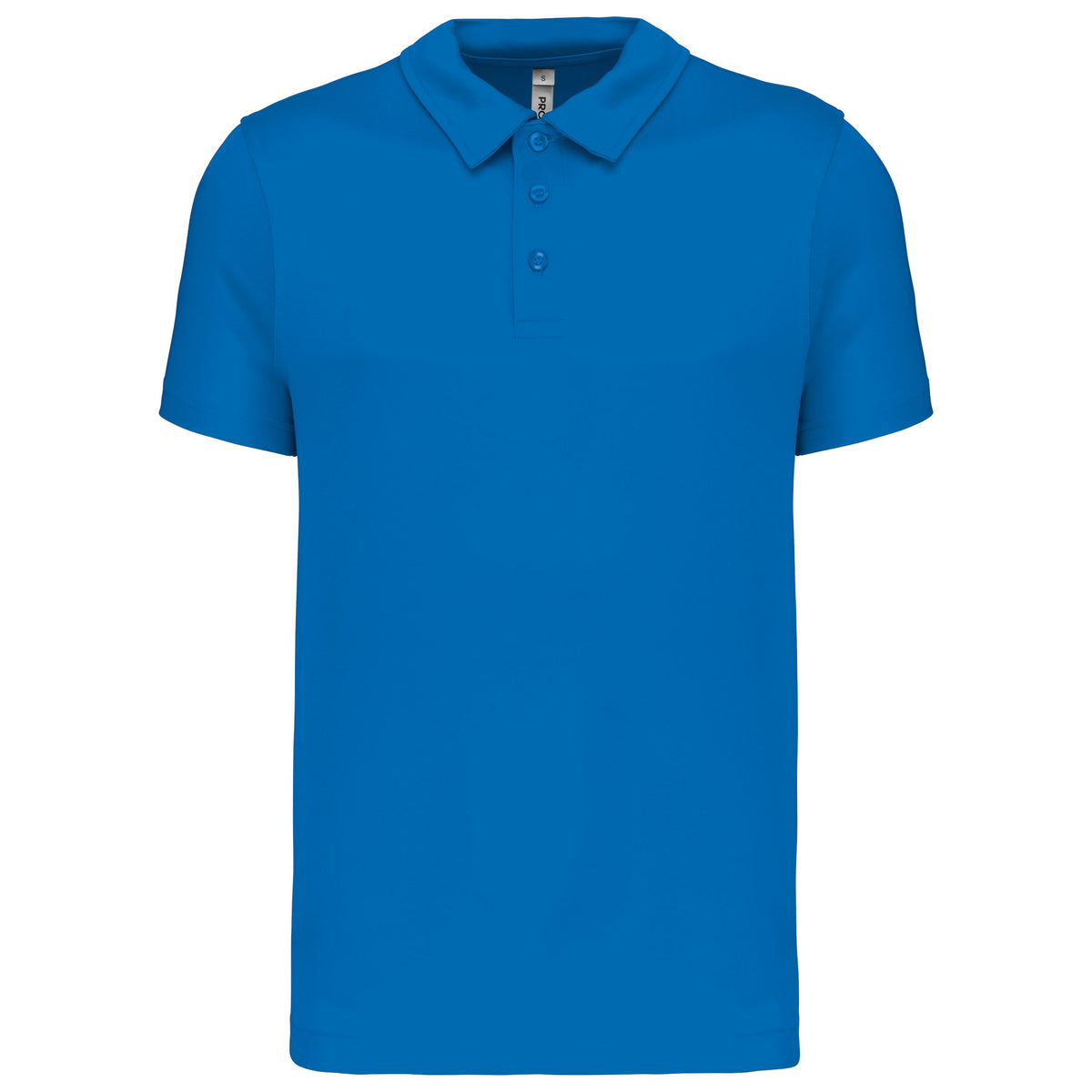 Polo de sport homme 3 boutons – maille lisse 145 g