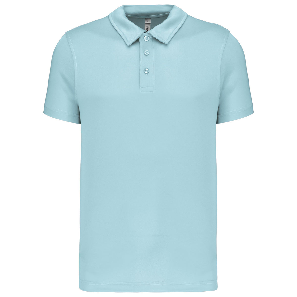 Polo de sport homme 3 boutons – maille lisse 145 g