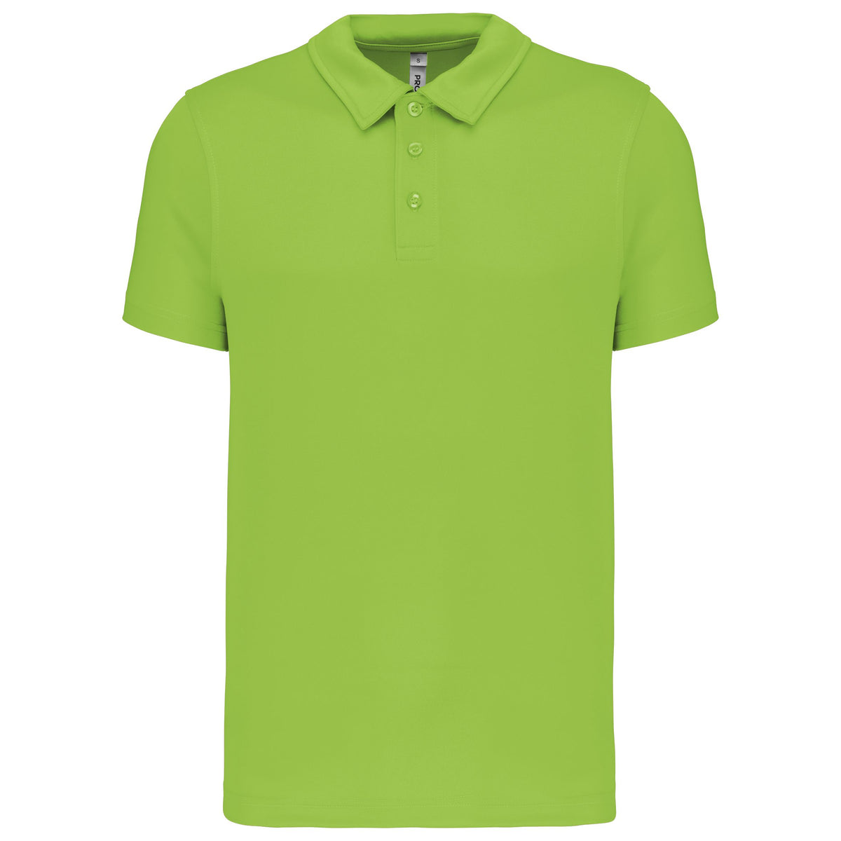 Polo de sport homme 3 boutons – maille lisse 145 g