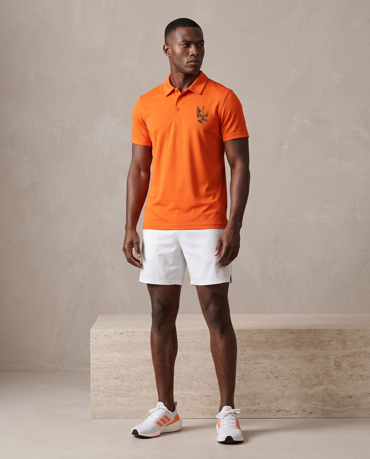 Polo de sport homme 3 boutons – maille lisse 145 g