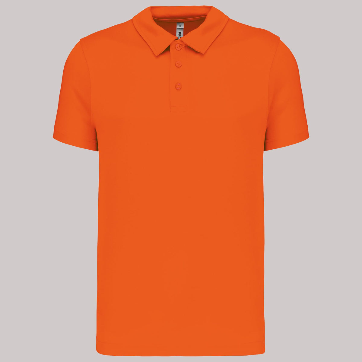 Polo de sport homme 3 boutons – maille lisse 145 g