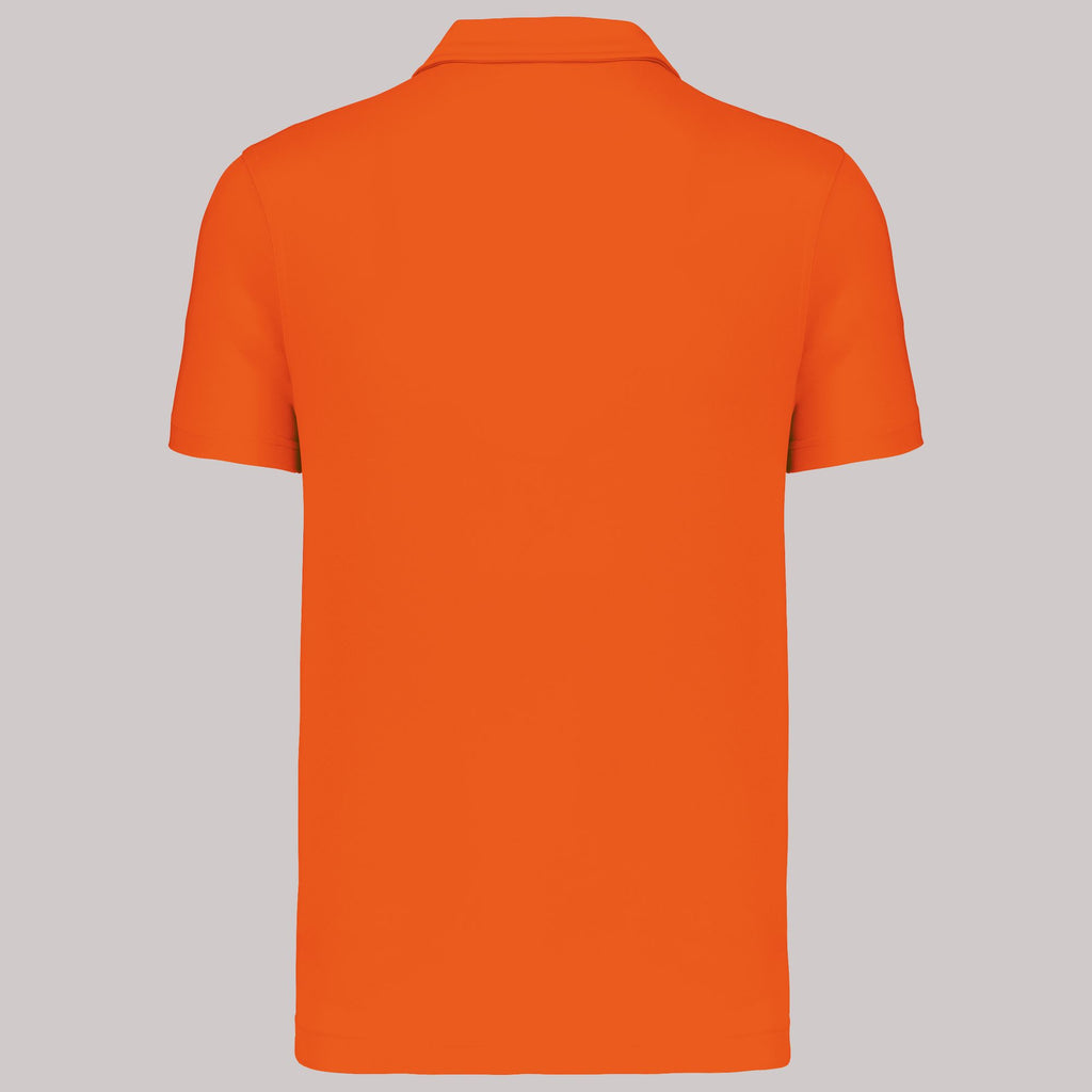 Polo de sport homme 3 boutons – maille lisse 145 g
