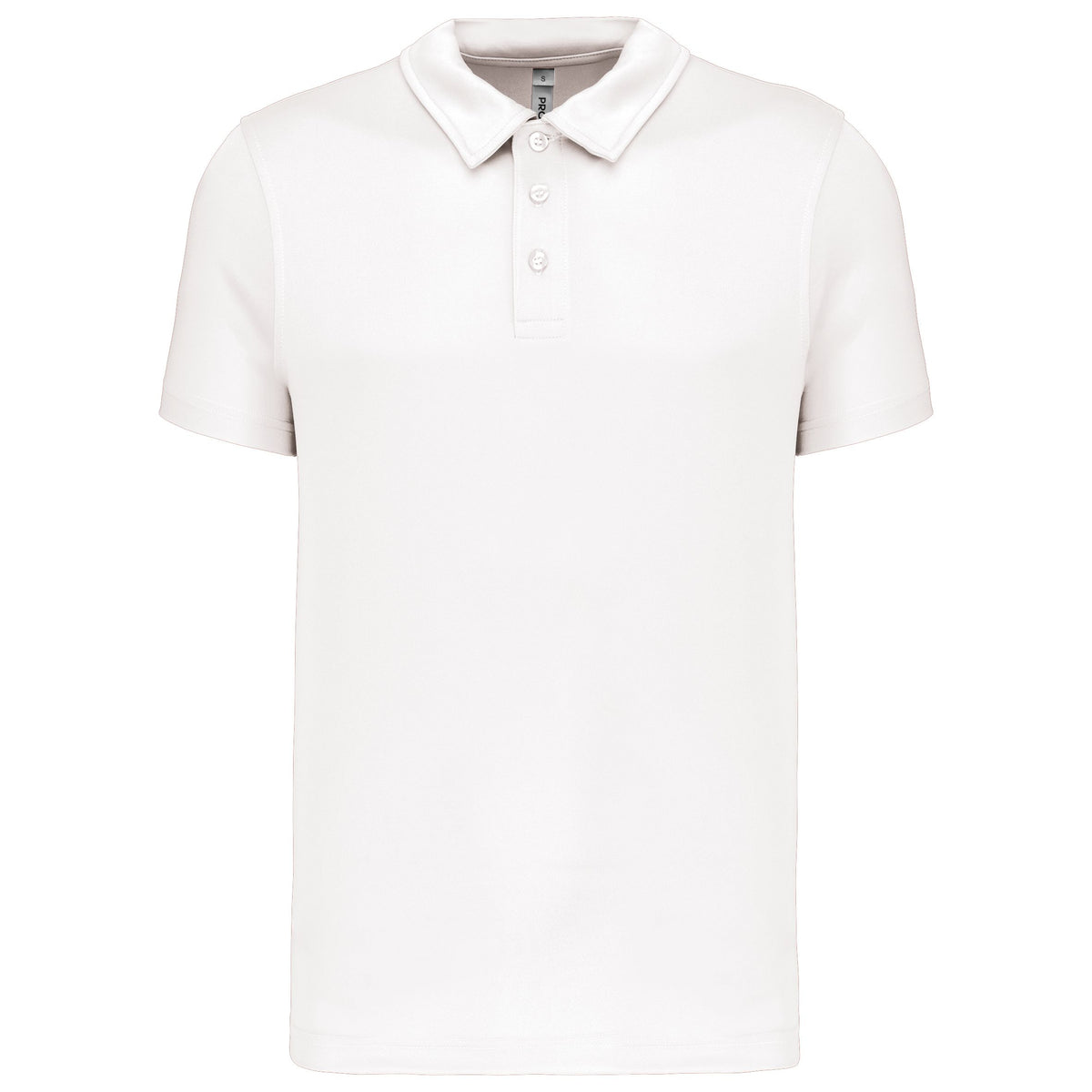 Polo de sport homme 3 boutons – maille lisse 145 g