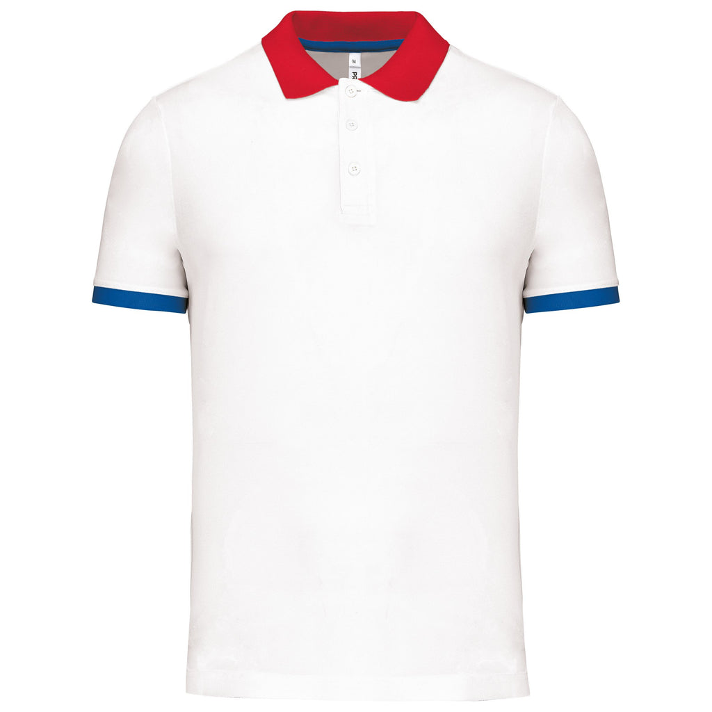 Polo de sport homme coupe droite – tissu technique 180 g