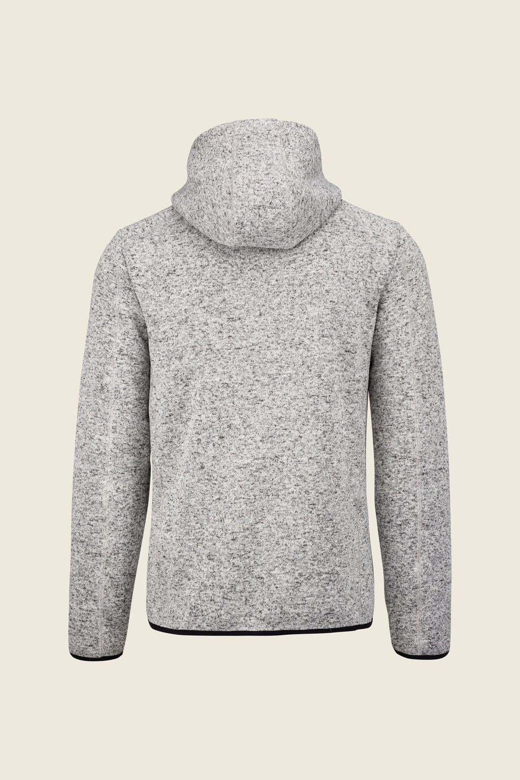 Veste à capuche homme zippée – tissu technique épais 345 g
