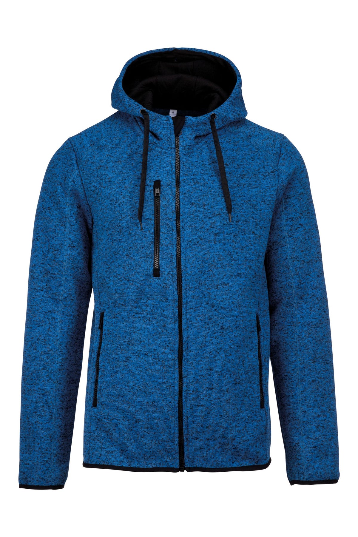 Veste à capuche homme zippée – tissu technique épais 345 g