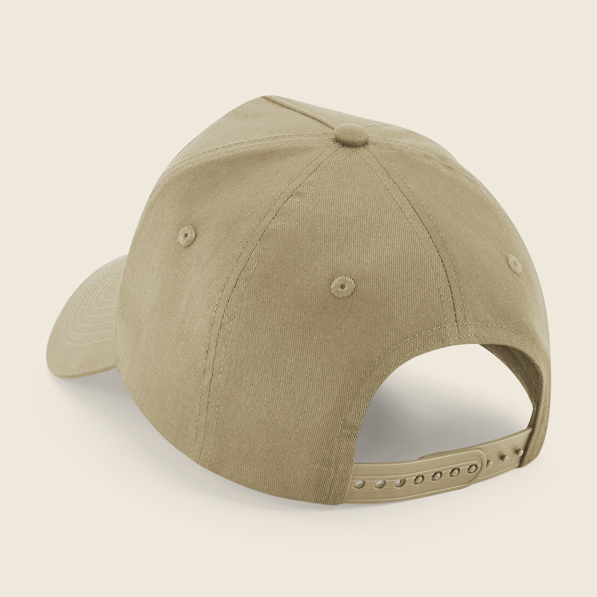 Casquette en coton à patch amovible – personnalisable