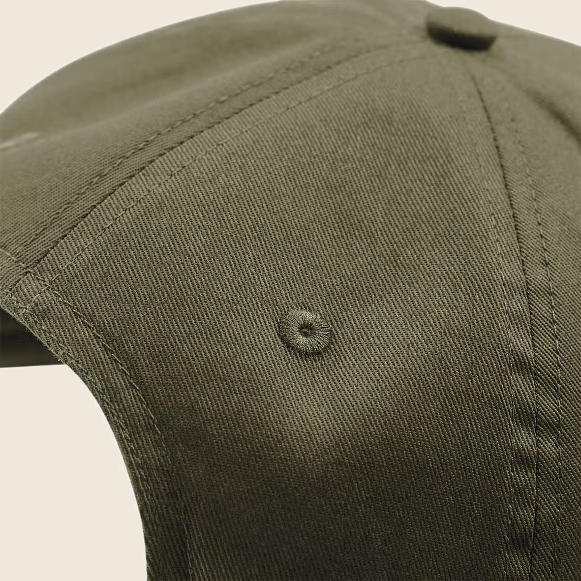 Casquette en coton à patch amovible – personnalisable