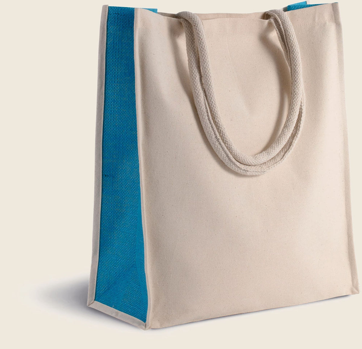 Sac cabas en coton et jute 330 g – 23 L