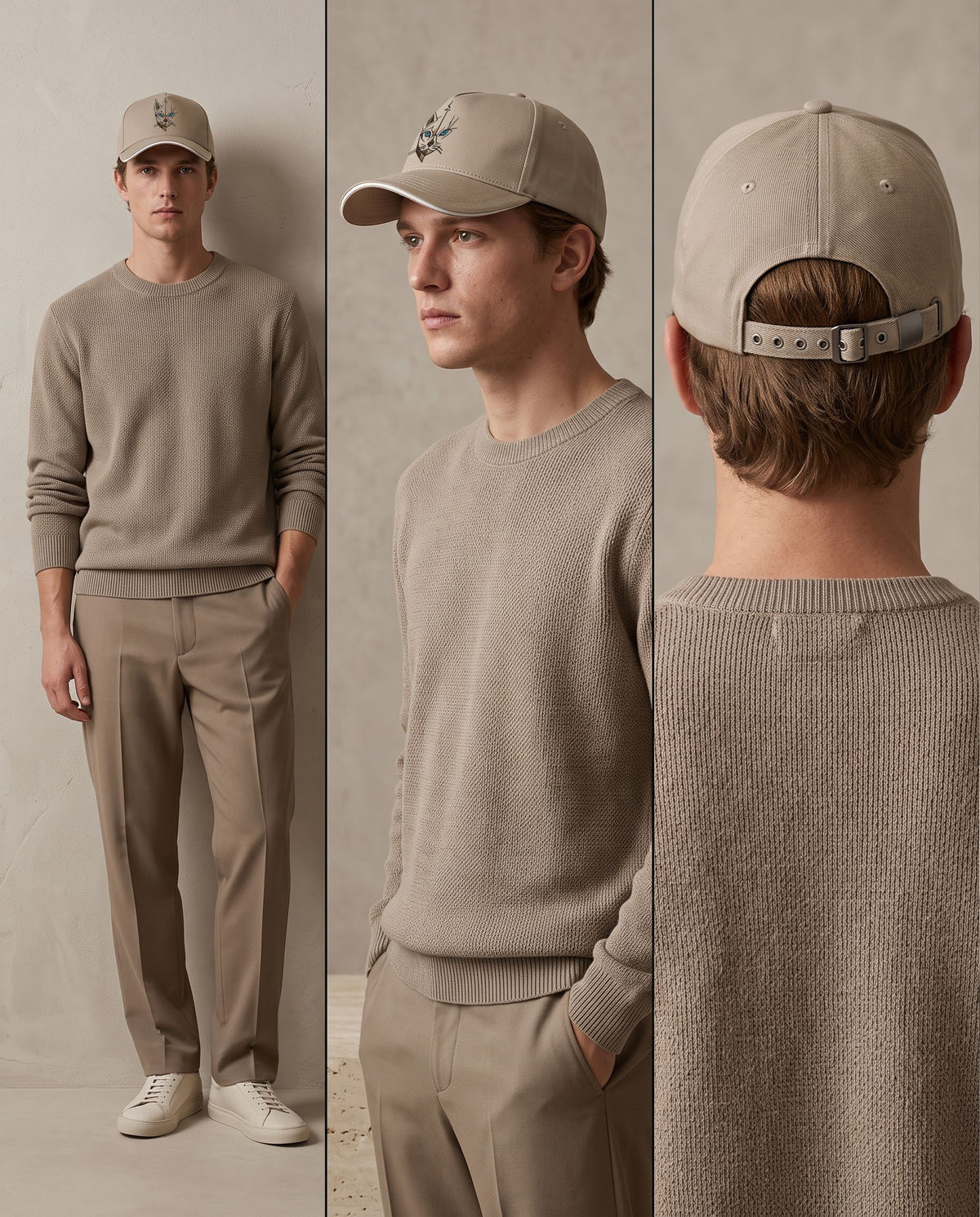 Casquette bouclette en coton 260 g – toucher éponge