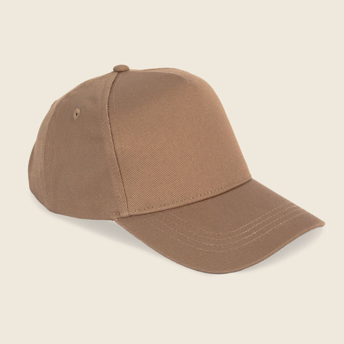 Casquette bouclée en coton biologique 310 g