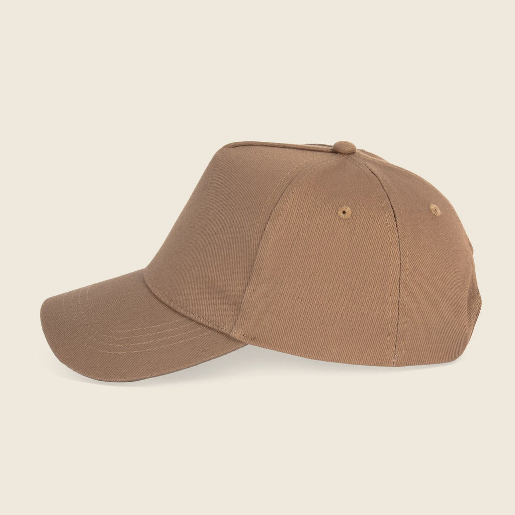 Casquette bouclée en coton biologique 310 g
