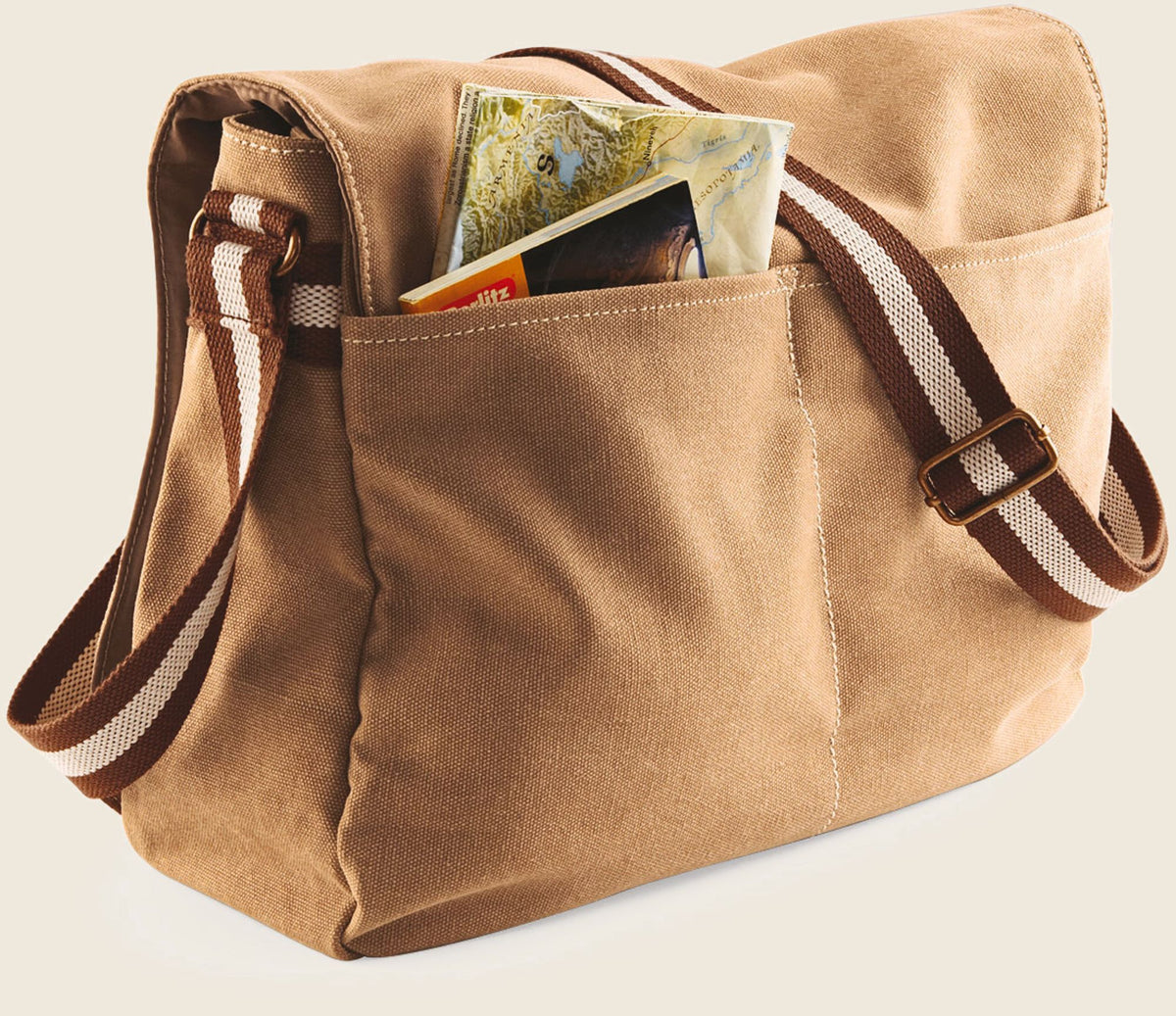 Sac courrier en toile patinée 452 g – 14 L