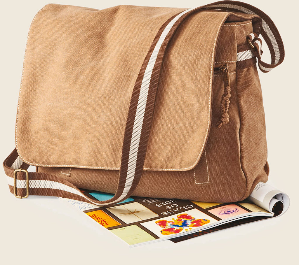 Sac courrier en toile patinée 452 g – 14 L