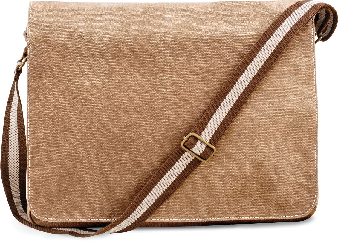 Sac courrier en toile patinée 452 g – 14 L