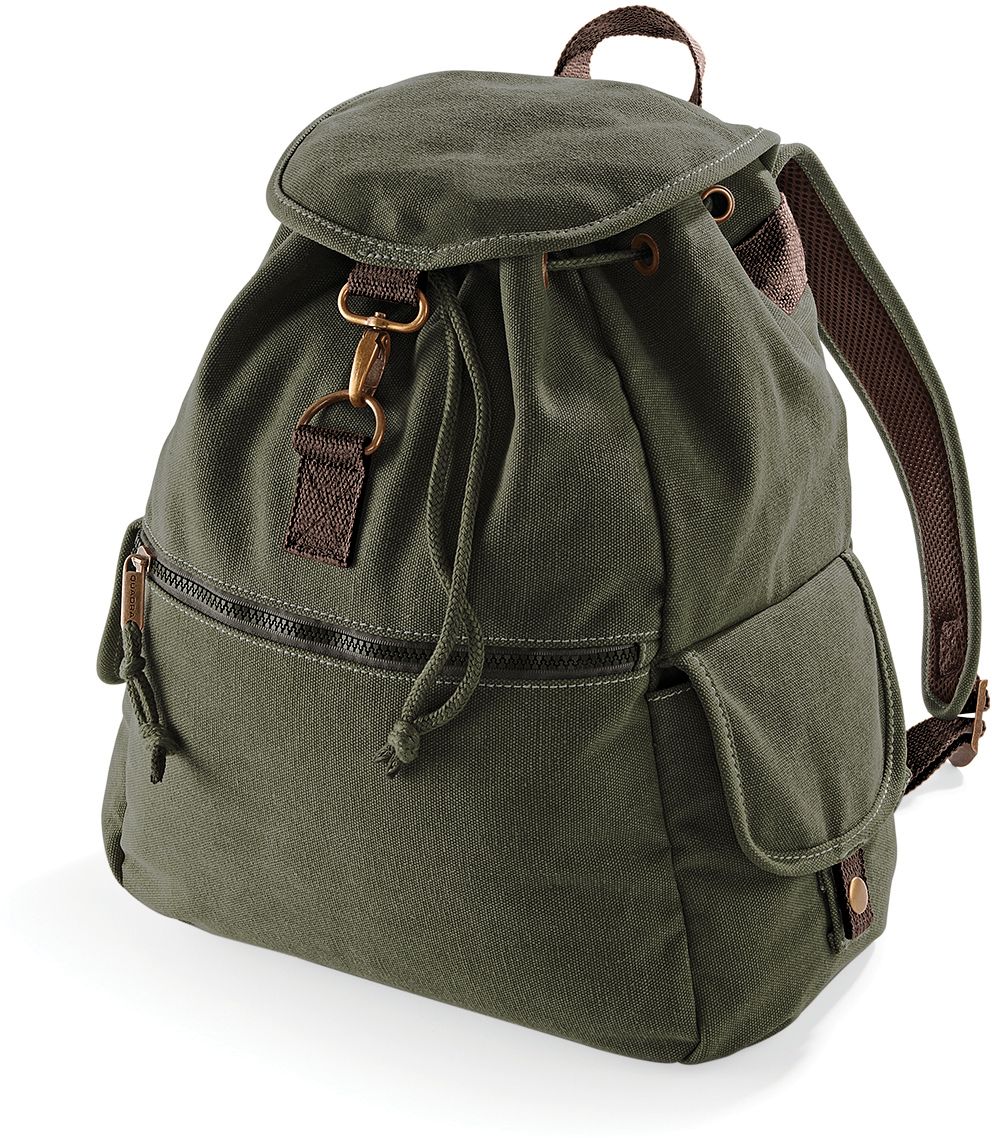Sac à dos en toile patinée 452 g – 18 L