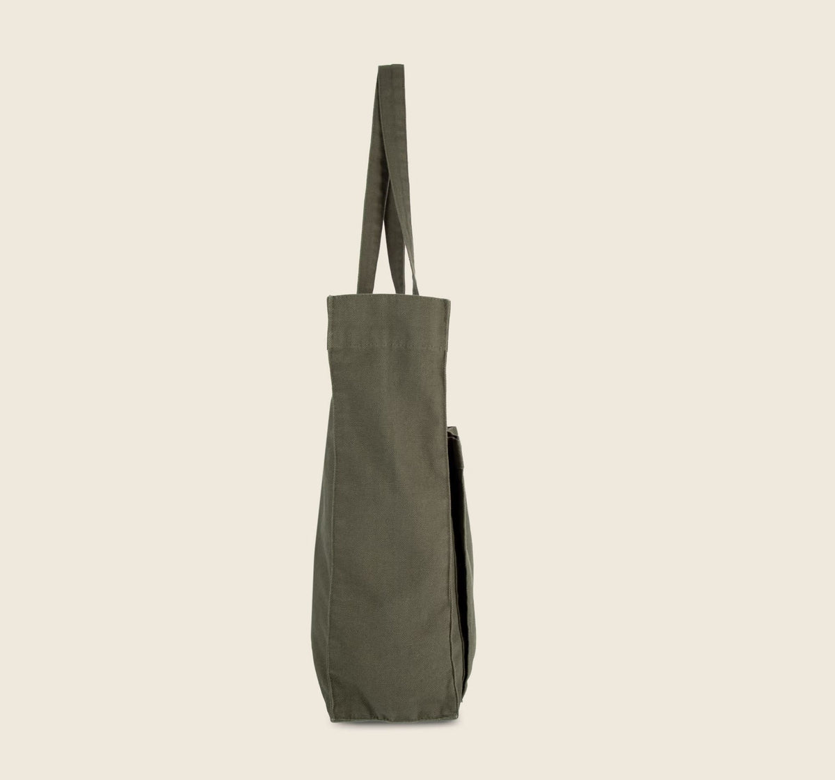 Sac cabas à main en coton 310 g – 11 L, teinte douce