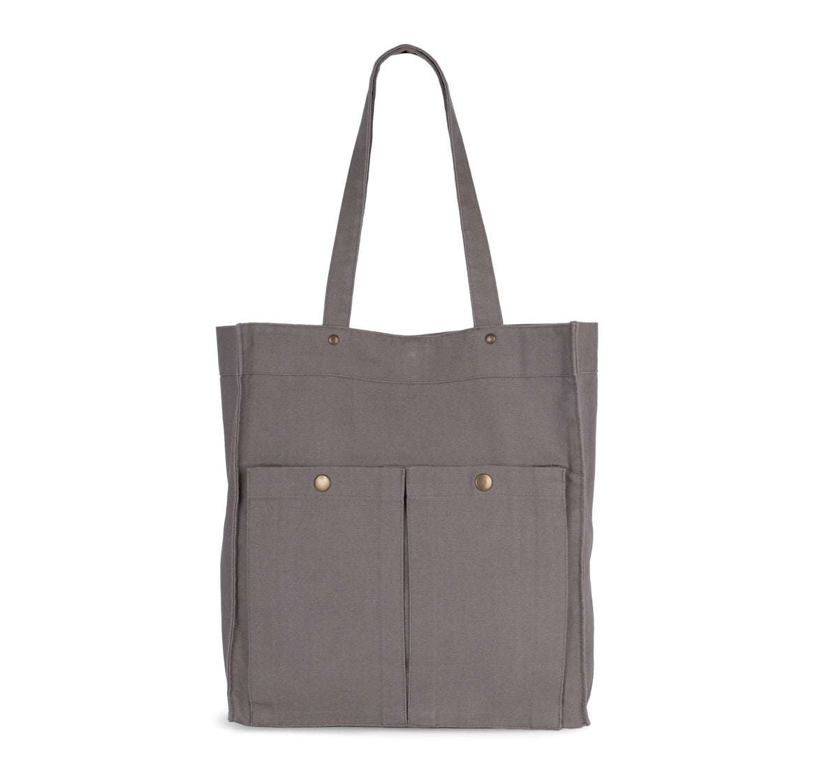 Sac cabas à main en coton 310 g – 11 L, teinte douce