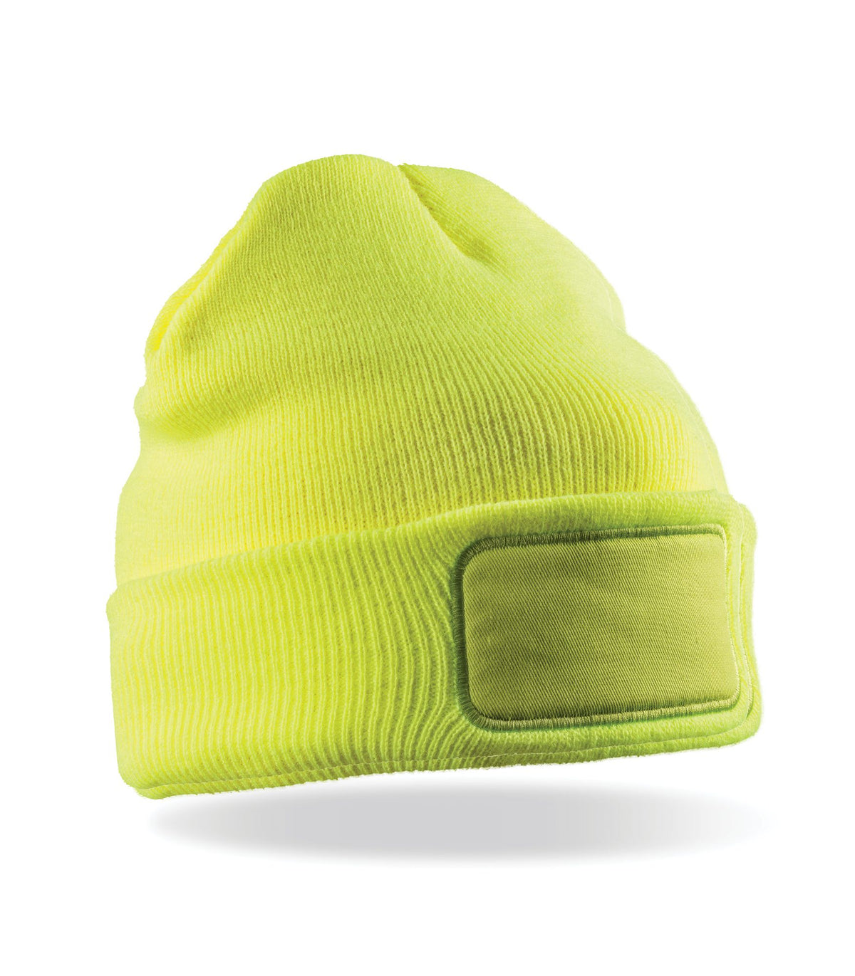 Bonnet à écusson coloris vifs – maille douce 310 g